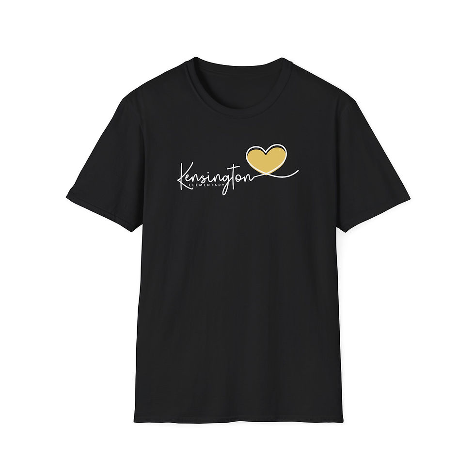 Thumbnail: Kensington - Adult Heart Kensington Gildan Softstyle T-Shirt