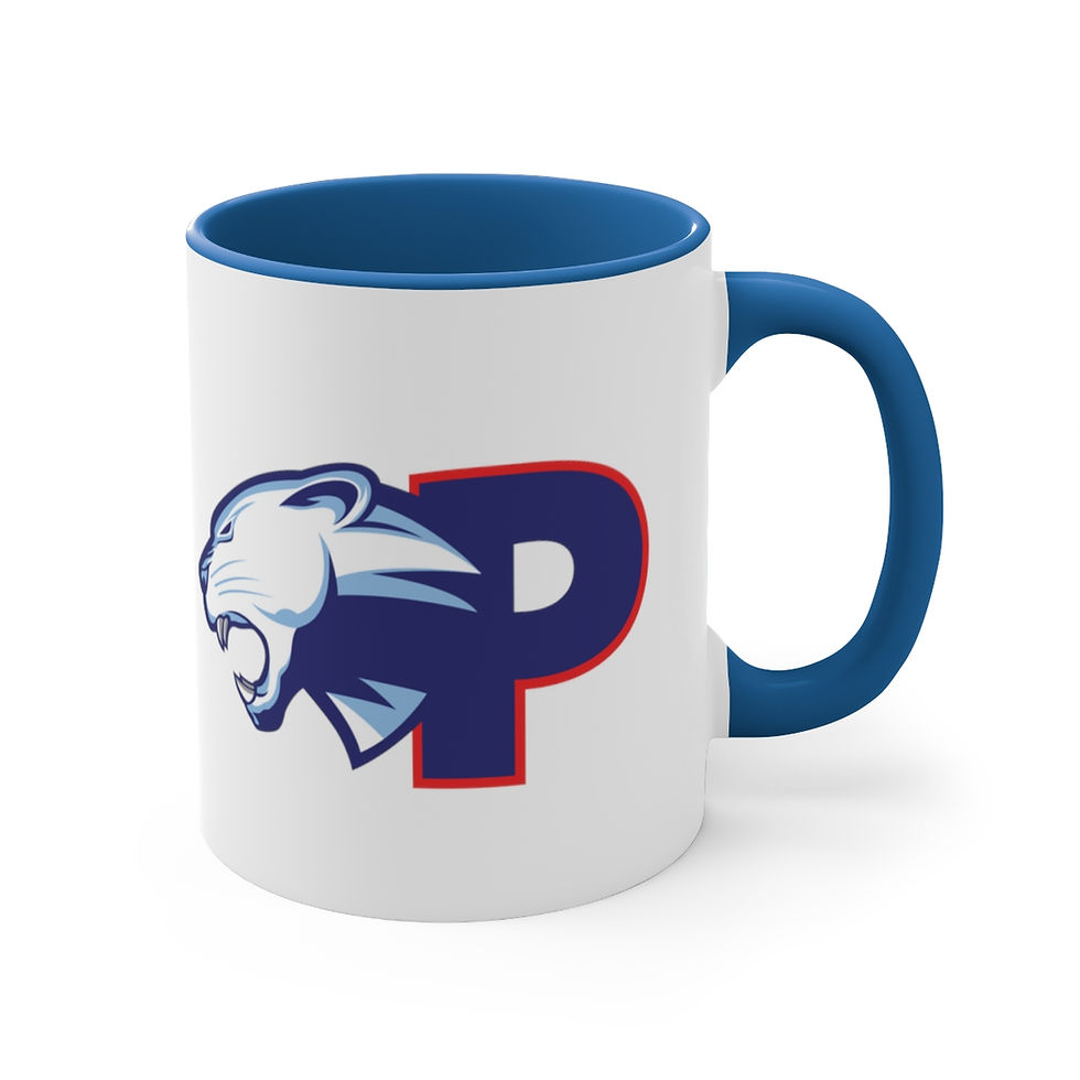 Thumbnail: Piedmont Panthers - Color Accent Coffee Mug, 11oz