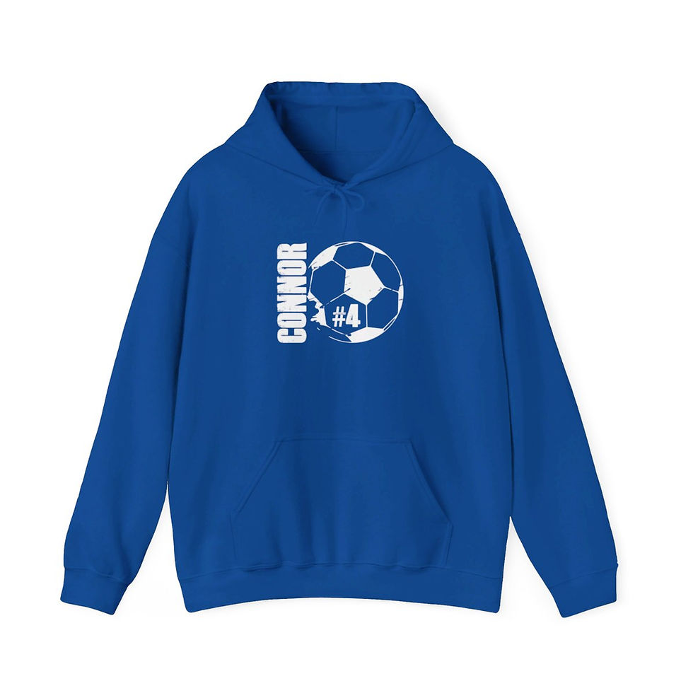 Thumbnail: Connor #4 Adult Hooded Sweatshirt