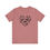 Thumbnail: Heart Dinosaurs - Casual T-Shirt Short Sleeve Graphic Printed Tops