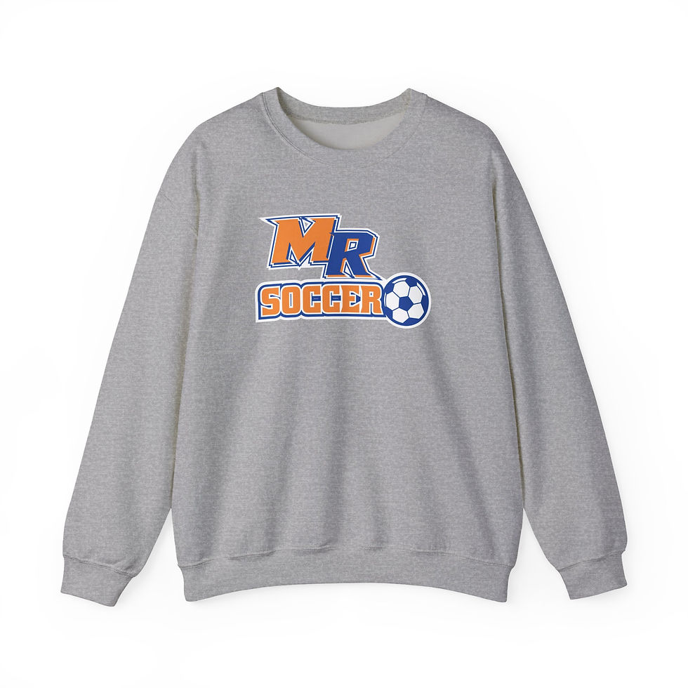 Thumbnail: Marvin Ridge - MR Soccer Adult Crewneck Sweatshirt