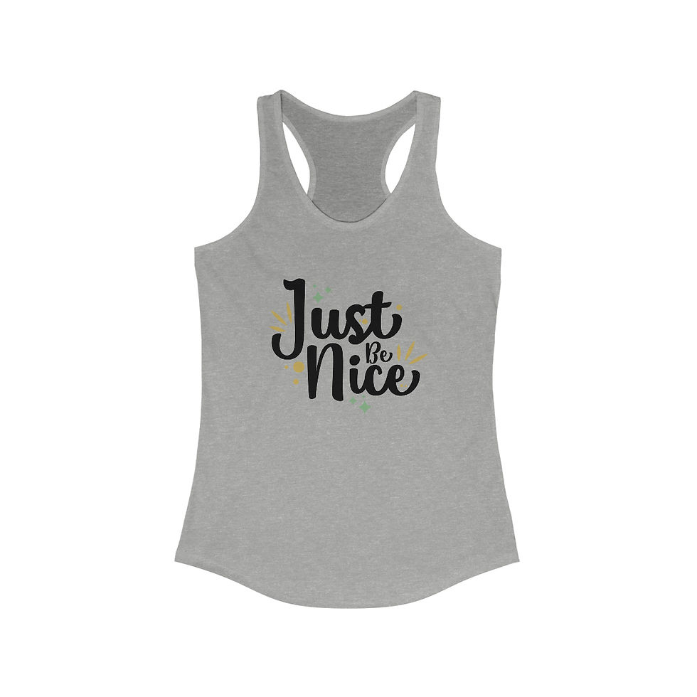 Thumbnail: Just Be Nice - Tank Top