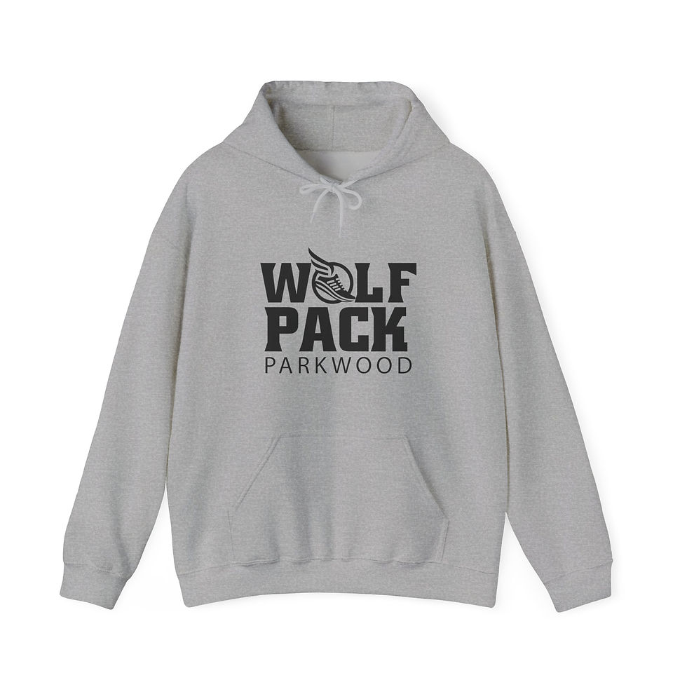 Thumbnail: Parkwood Middle - Adult Wolf Pack CC Hooded Sweatshirt (BT)