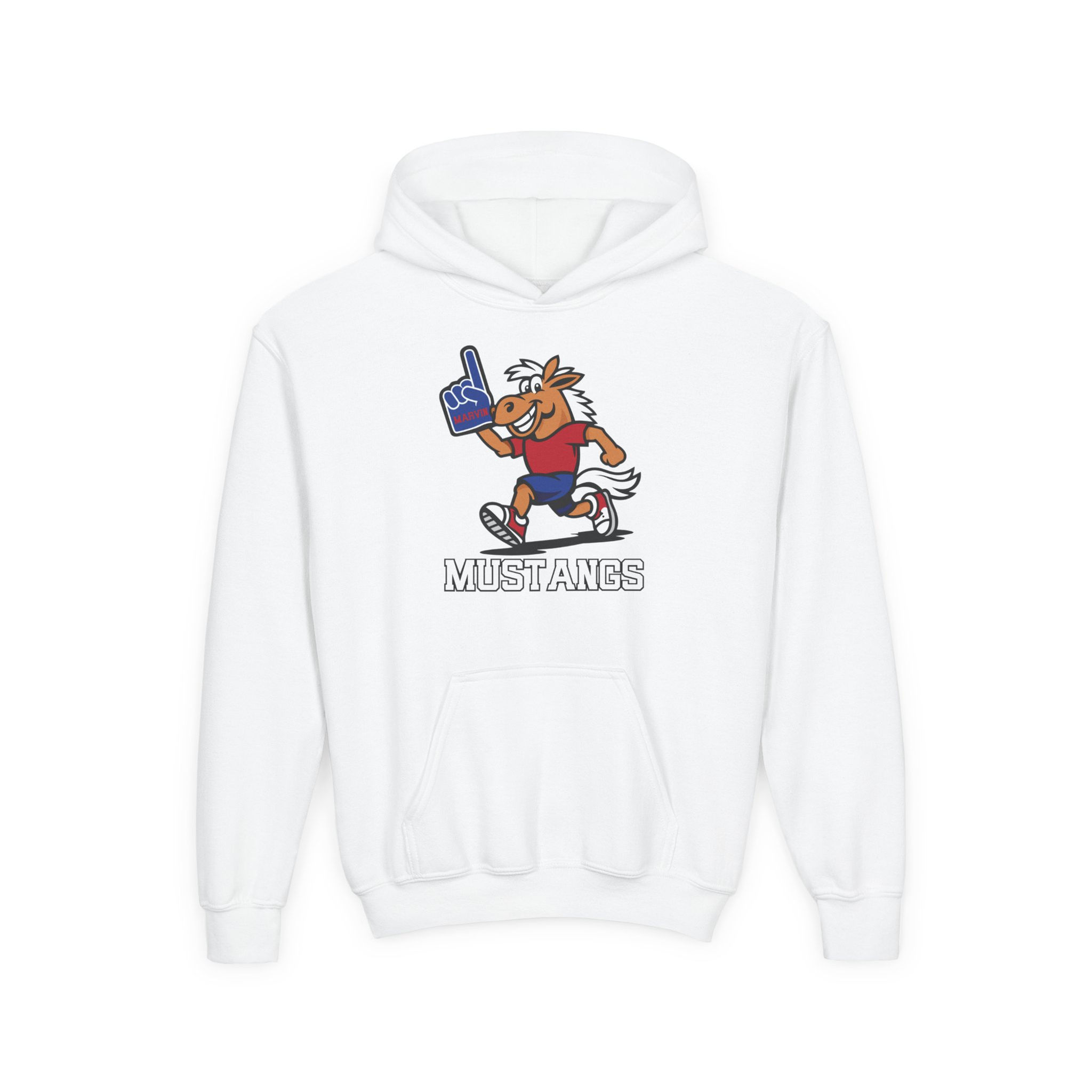 Marvin Elementary - Marty Number 1 Gildan Hooded Sweatshirt