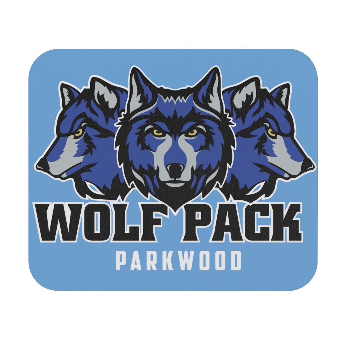Parkwood Middle - Wolf Pack Mouse Pad (Rectangle)