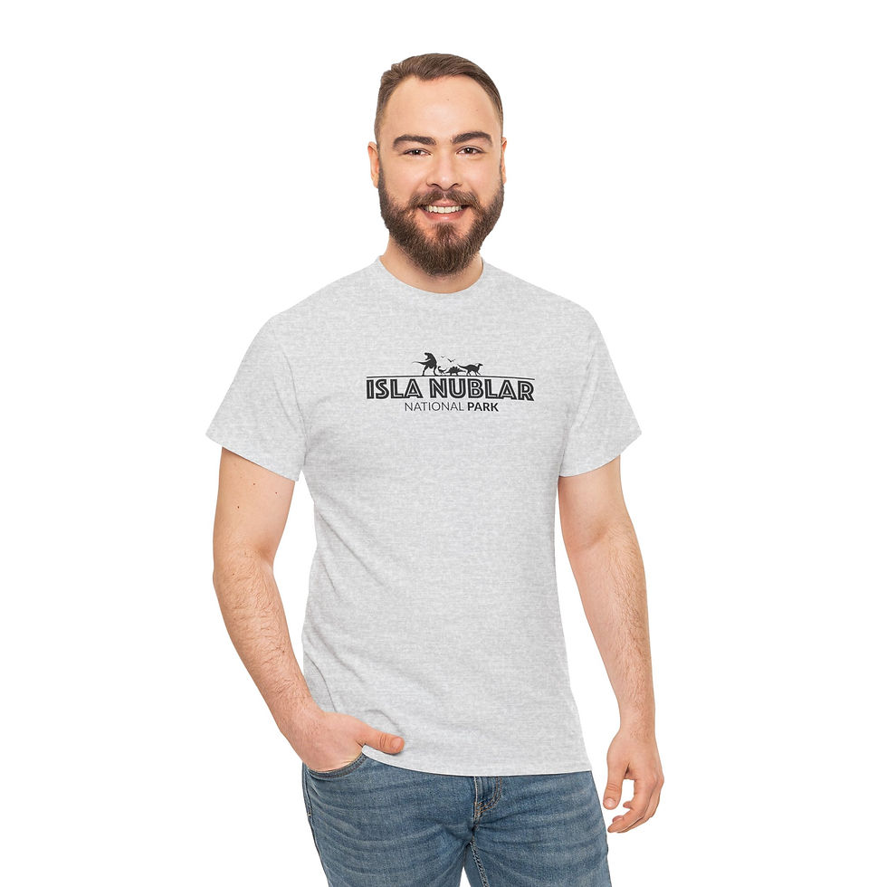 Thumbnail: Isla Nublar National Park (Black Ink) - T-Shirt