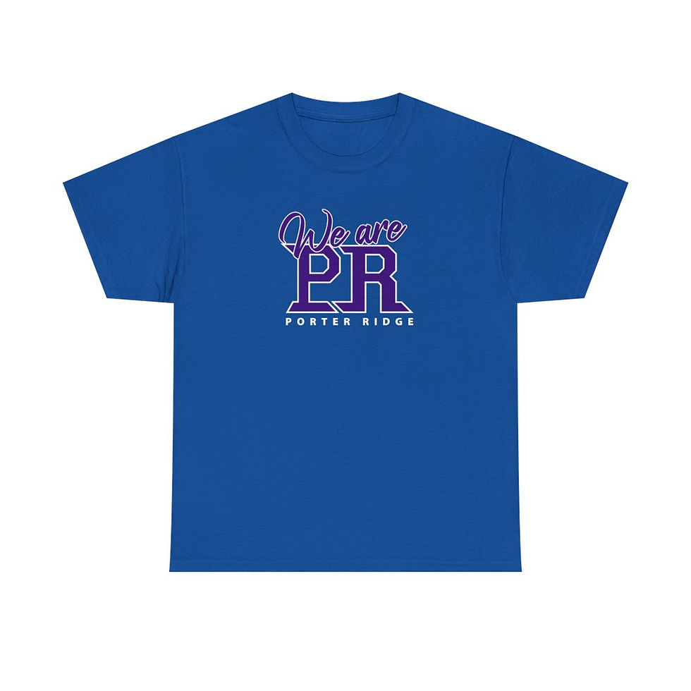 Thumbnail: Porter Ridge Elementary - Adult We Are PR Script T-Shirt (PT)
