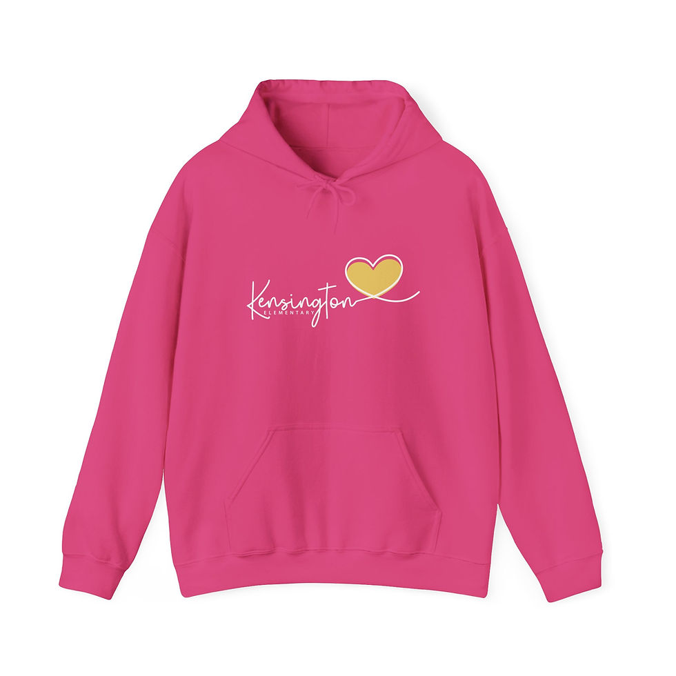 Thumbnail: Kensington - Adult Heart Kens Gildan Hooded Sweatshirt