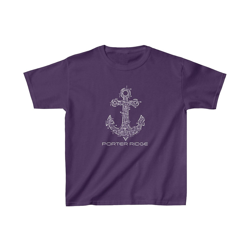 Porter Ridge Elementary - Youth Anchor Tech T-Shirt