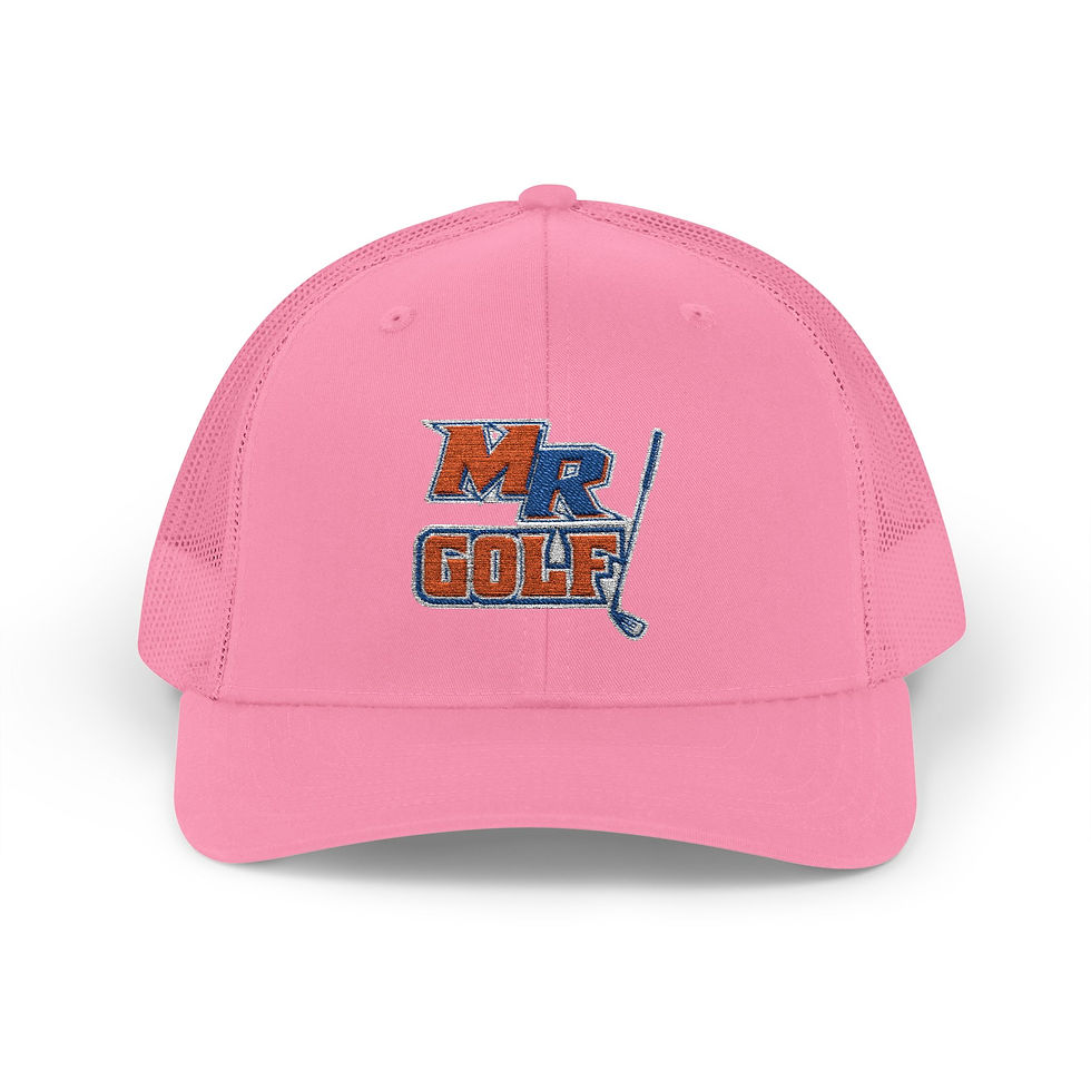 Thumbnail: Marvin Ridge - MR Golf Adult Snapback Trucker Cap