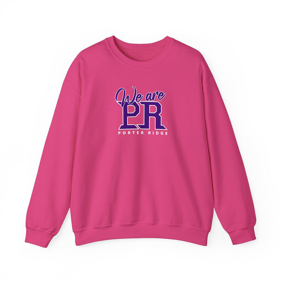 Thumbnail: Porter Ridge Elementary - Adult We Are PR Crewneck Sweatshirt (PT)