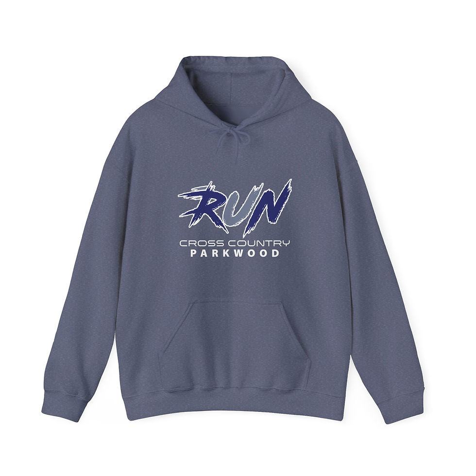 Thumbnail: Parkwood Middle - Adult Run PW Hooded Sweatshirt (WT)