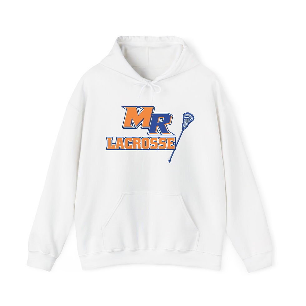 Thumbnail: Marvin Ridge - MR Lacrosse Adult Hooded Sweatshirt