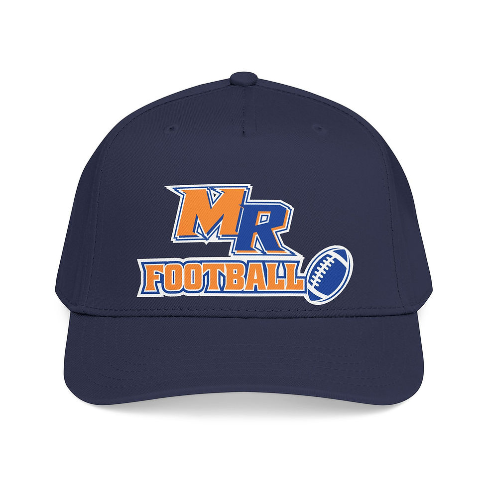 Thumbnail: Marvin Ridge - MR Football Adult Baseball Cap (PRINTED)