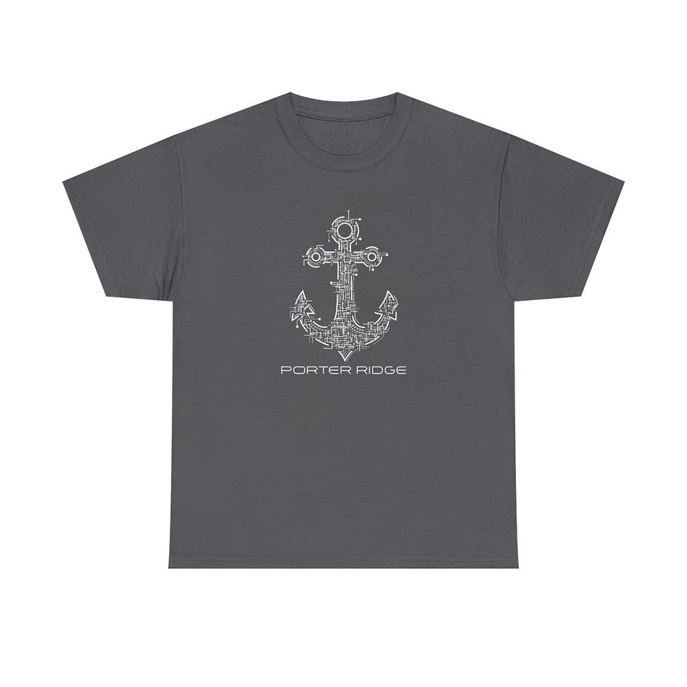 Thumbnail: Porter Ridge Elementary - Adult Anchor Tech T-Shirt