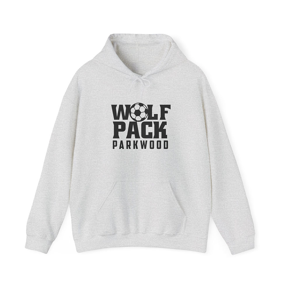 Thumbnail: Parkwood - Adult Wolf Pack Soccer Hooded Sweatshirt (BT)