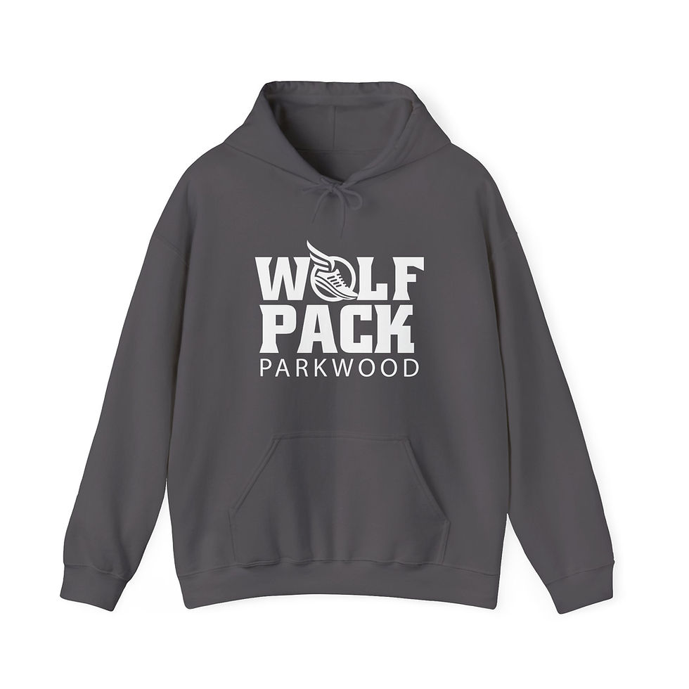 Thumbnail: Parkwood Middle - Adult Wolf Pack CC Hooded Sweatshirt (WT)