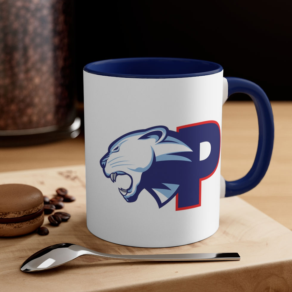 Thumbnail: Piedmont Panthers - Color Accent Coffee Mug, 11oz