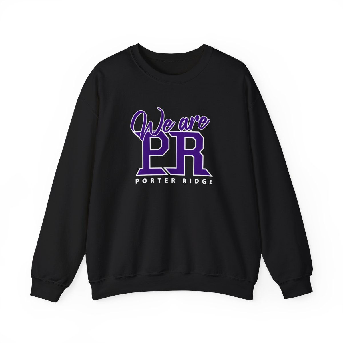 Porter Ridge Elementary - Adult We Are PR Script Crewneck Sweatshirt (PT)