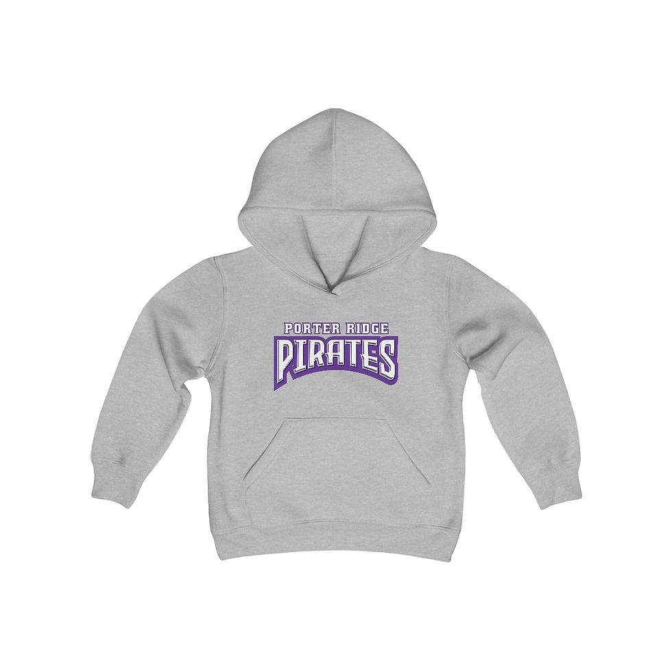 Thumbnail: Porter Ridge Elementary - Youth PR Pirates Hooded Sweatshirt