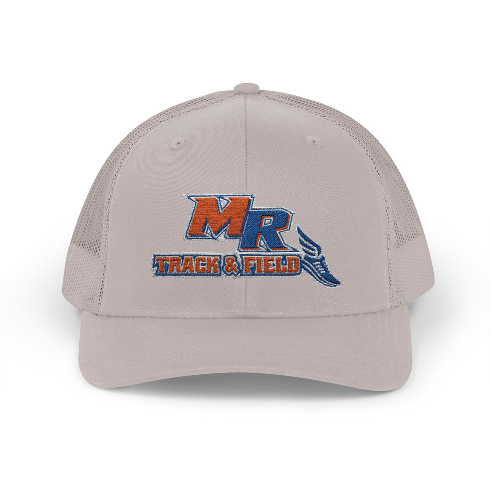 Thumbnail: Marvin Ridge - MR Track & Field Adult Snapback Trucker Cap
