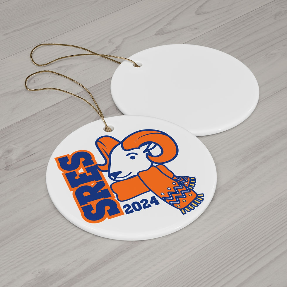 Thumbnail: Sand Ridge - SRES Cozy Ceramic Ornament