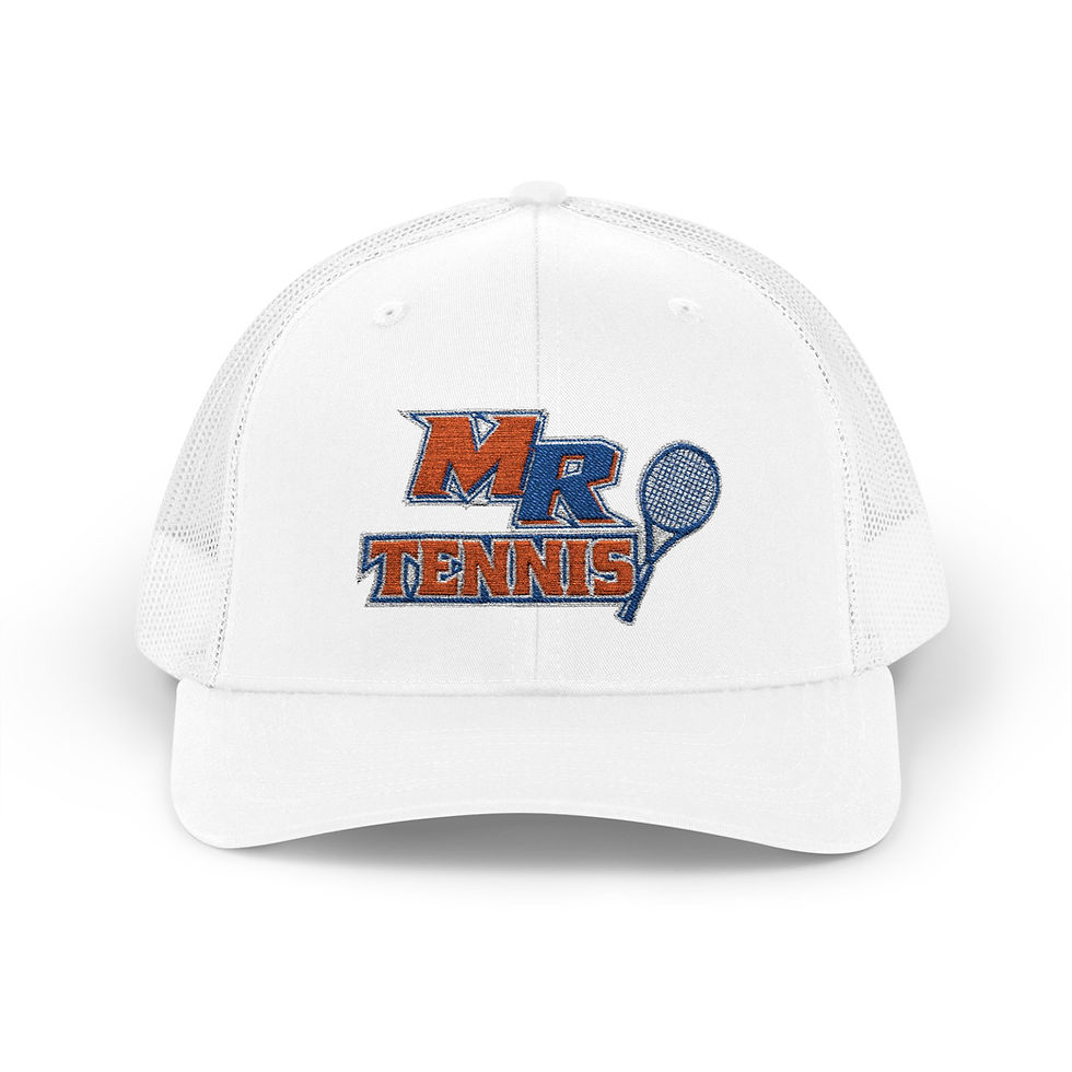 Thumbnail: Marvin Ridge - MR Tennis Adult Snapback Trucker Cap