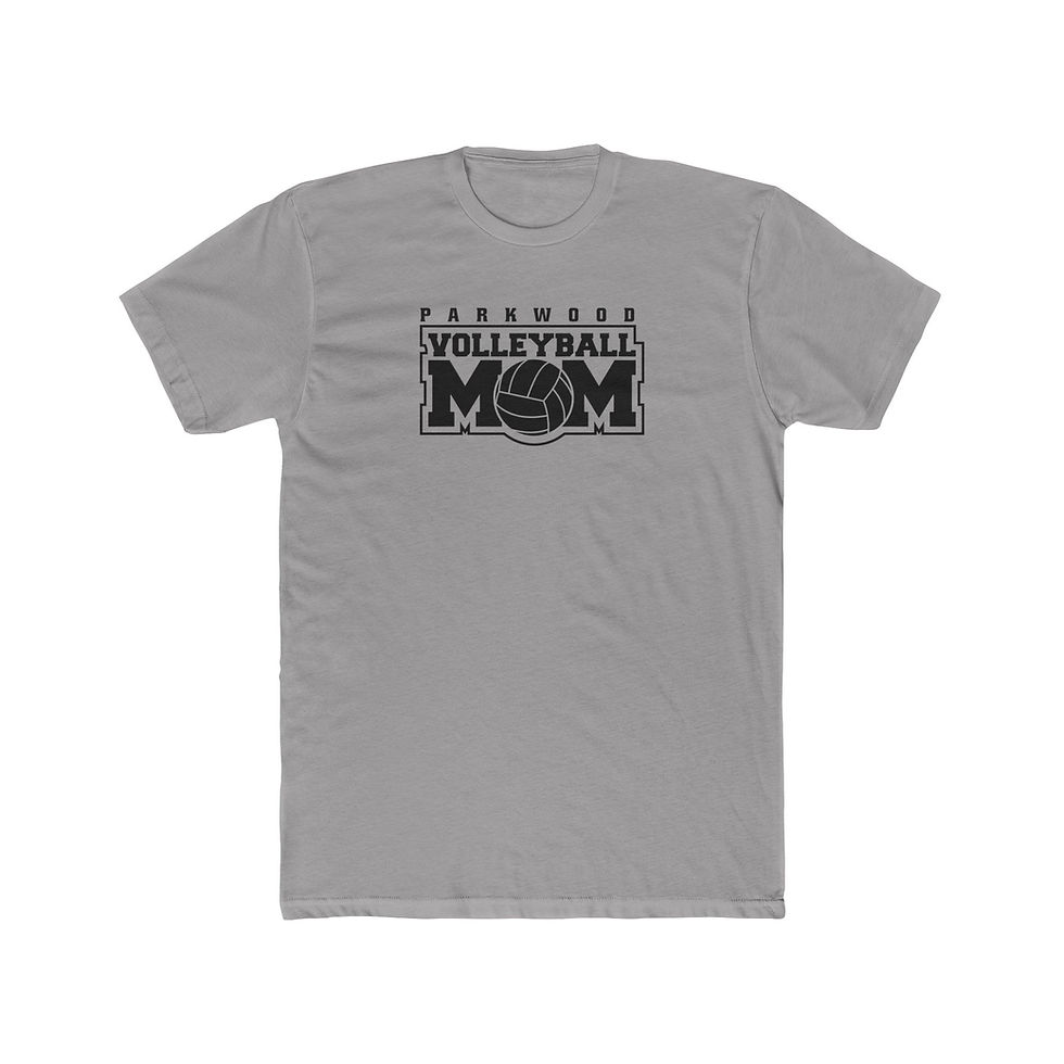 Thumbnail: Parkwood Middle - Adult PW Volleyball Mom T-Shirt (BT)