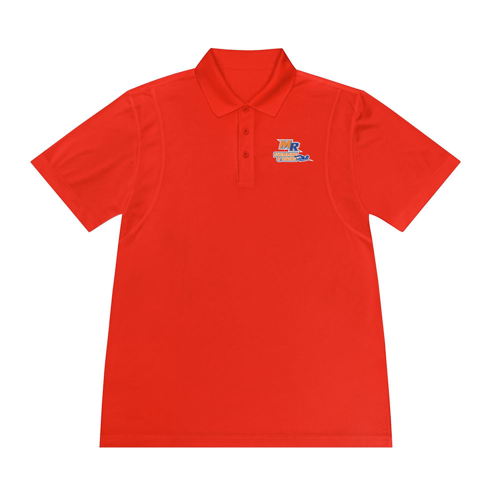 Thumbnail: Marvin Ridge - MR Swimming & Diving Adult Sport Polo Shirt