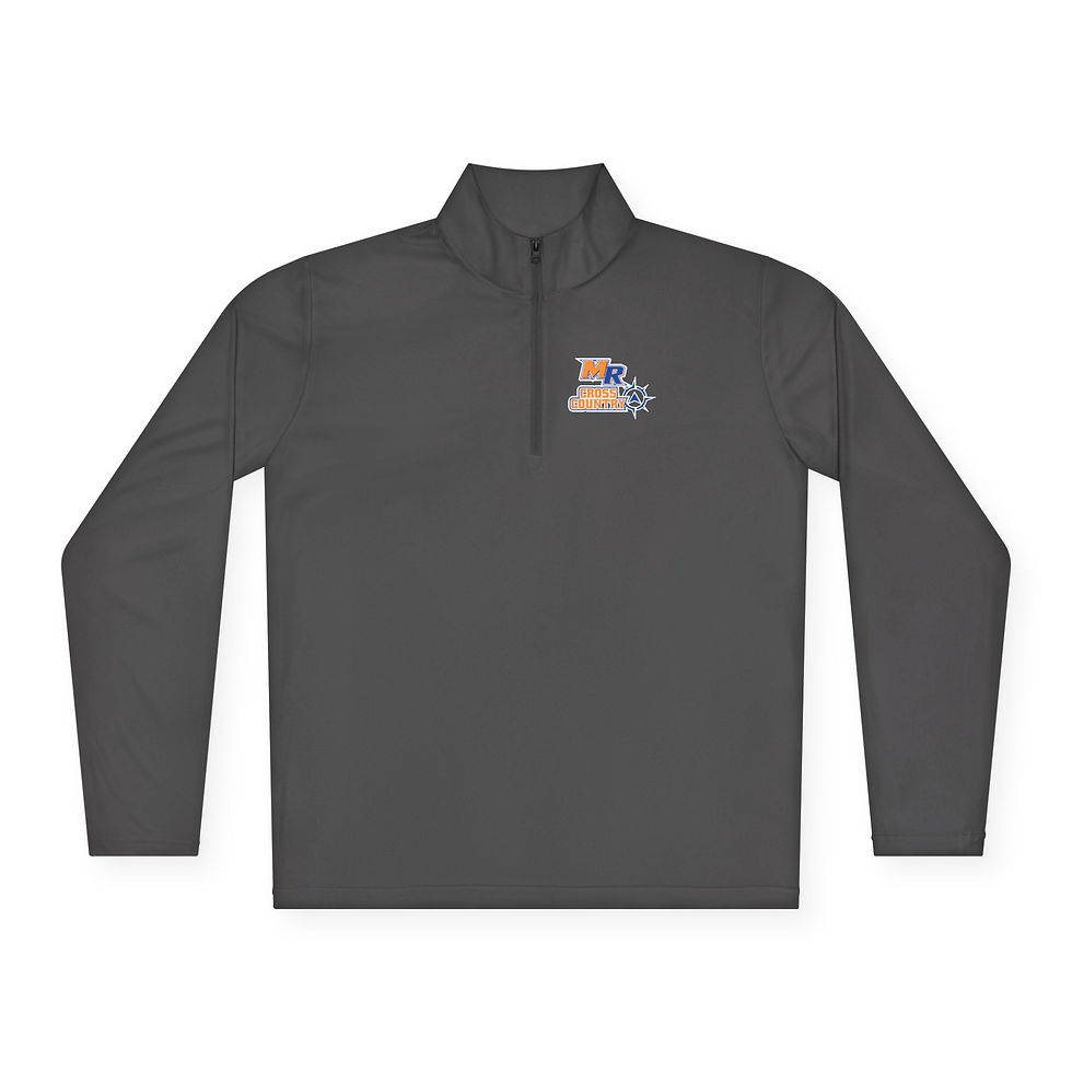 Thumbnail: Marvin Ridge - MR Cross Country Adult Performance 1/4-Zip Pullover