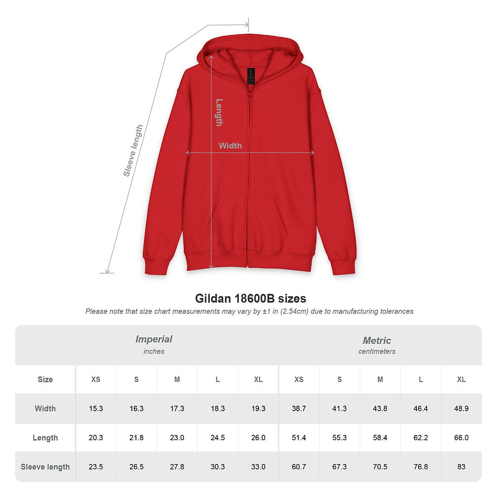 Thumbnail: MR Cheer - Youth Branded Zipped Hoodie
