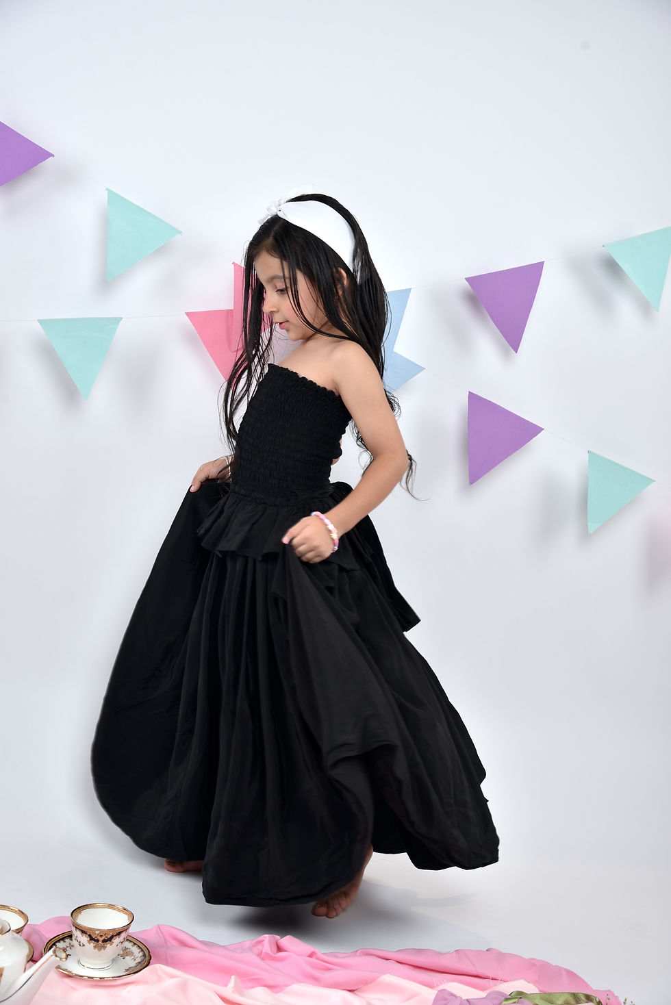 kids black gown