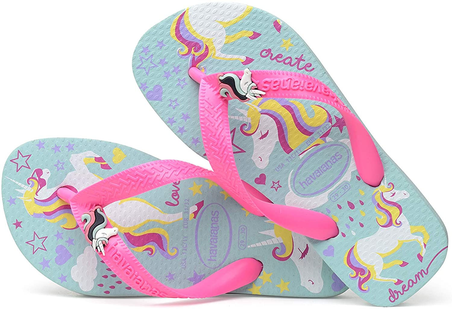 Havaianas Kids Fantasy Sandal - Size 3-4 Big Kid