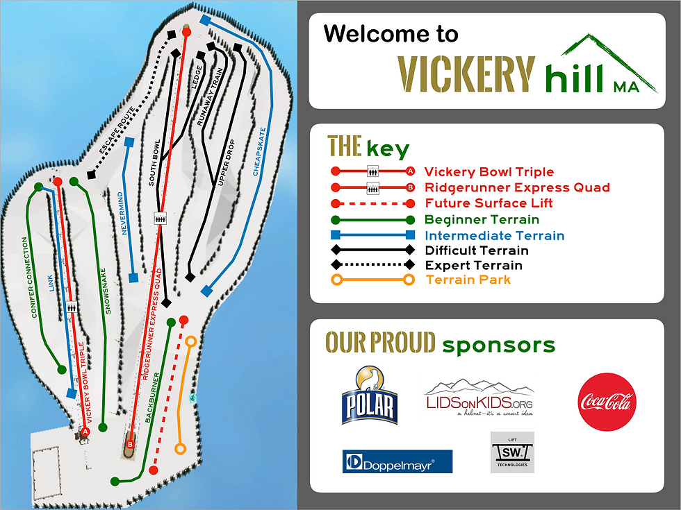Map of the resort