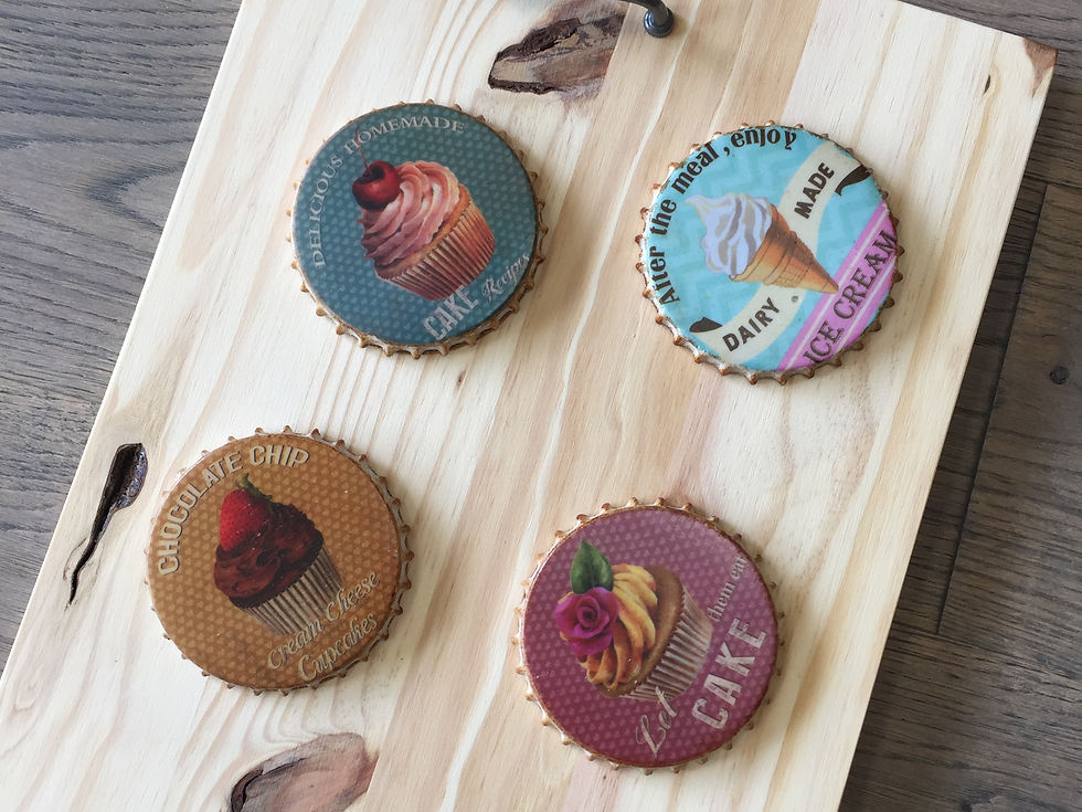 Miniature : Sous-Verres vintage (x4)