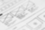 Photo of hand drawn website wireframe.