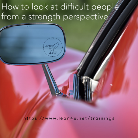 Looking at difficult people from a strength perspective