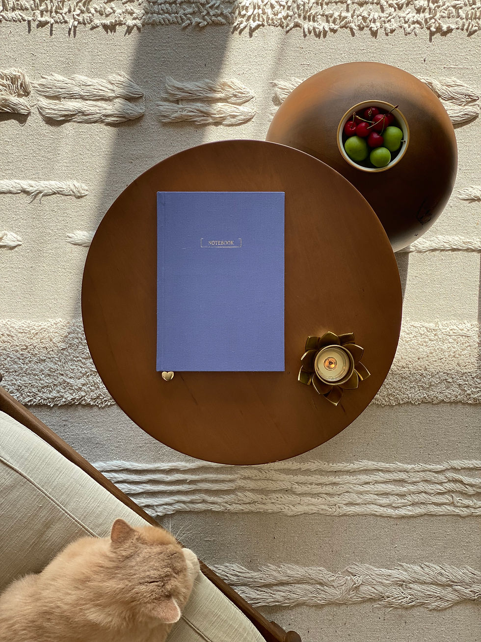 Küçük resim: Taze Lavanta Notebook Noktalı Defter