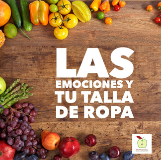 LAS EMOCIONES Y TU TALLA DE ROPA