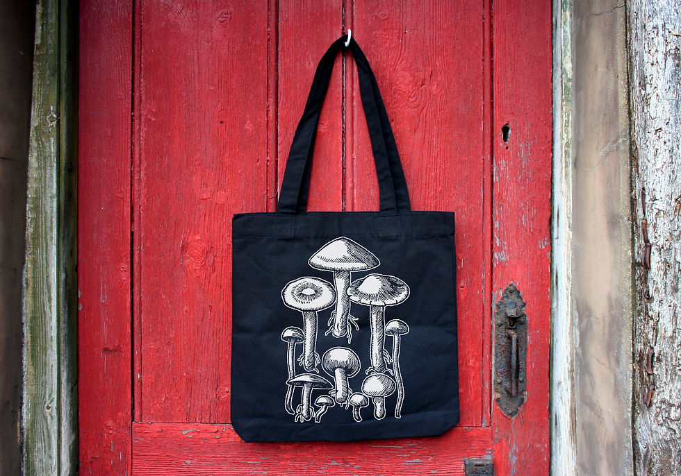 Mushrooms Tote Bag