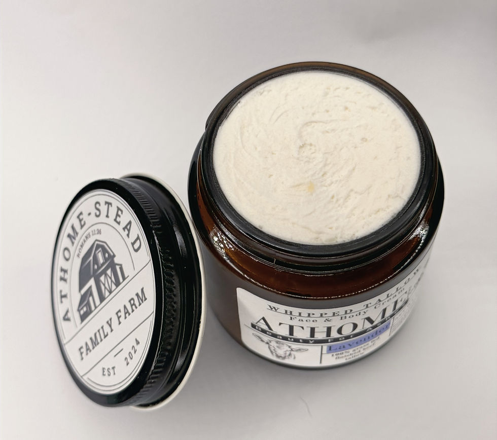 Thumbnail: Whipped Tallow Face & Body Cream - Lavender