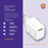 Thumbnail: ORCHiD 12W Charger Adapter with Cable - Two-Pin Plug