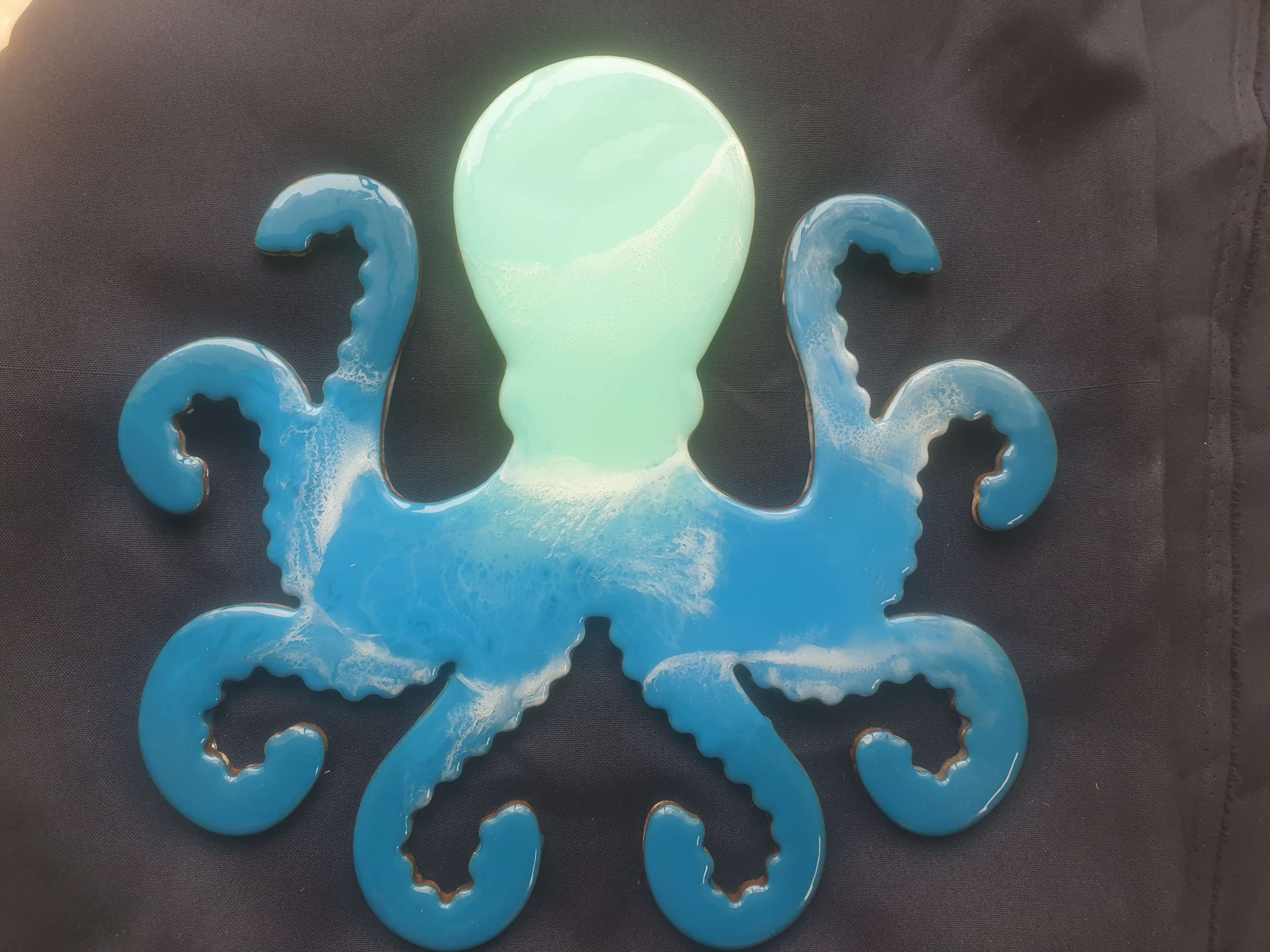 Décoration murale pieuvre