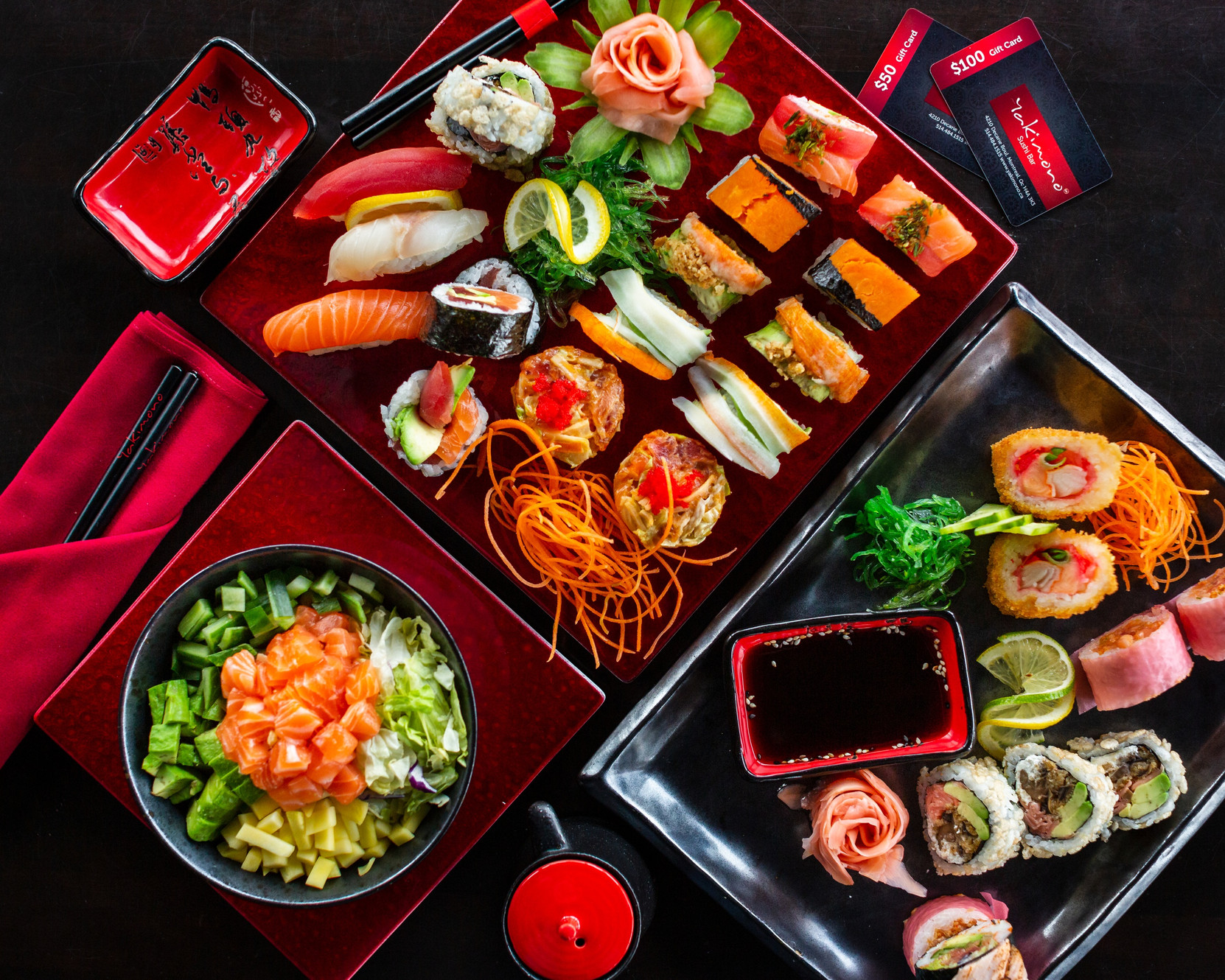 Kosher Sushi Restaurant Yakimono Sushi Bar Montréal