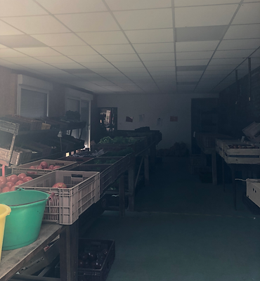 Projet La ferme locale de l'agence Studio 7 intérieurs. Photo "Avant" l'intervention de l'agence d'architecture d'intérieur.