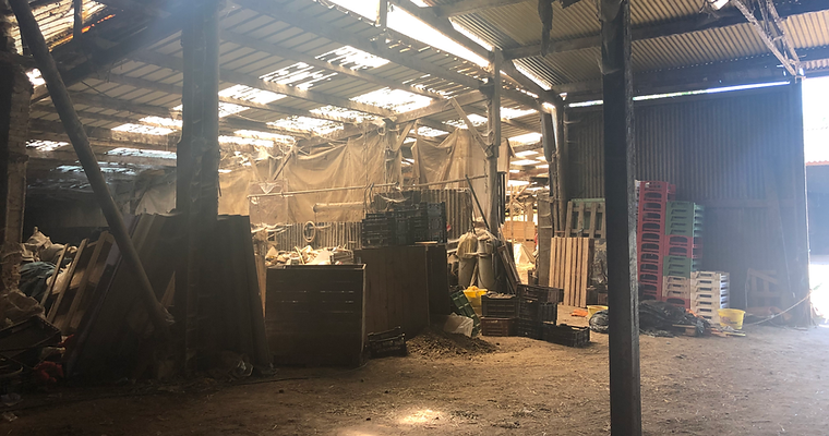 Projet La ferme locale de l'agence Studio 7 intérieurs. Photo "Avant" l'intervention de l'agence d'architecture d'intérieur.