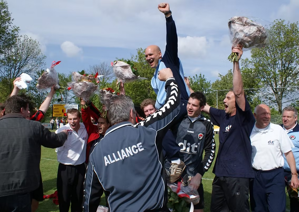 Alliance werd met trainer Harold van Zundert kampioen