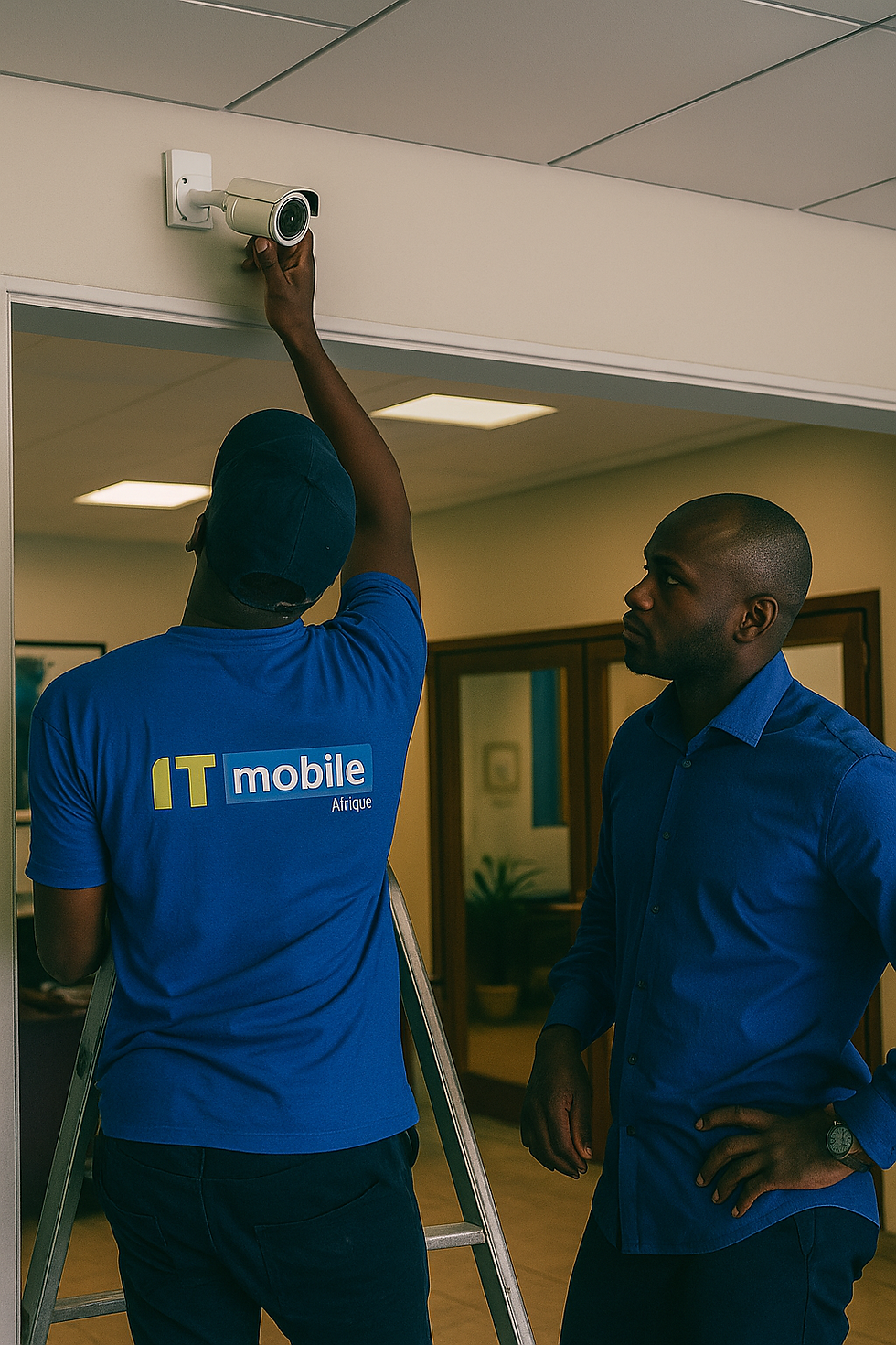 installation de système de sécurité pour entreprise au sénégal - itmobile afrique