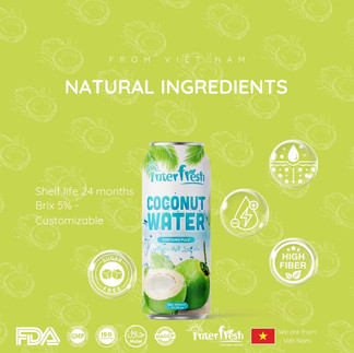 Coconut water ingredients