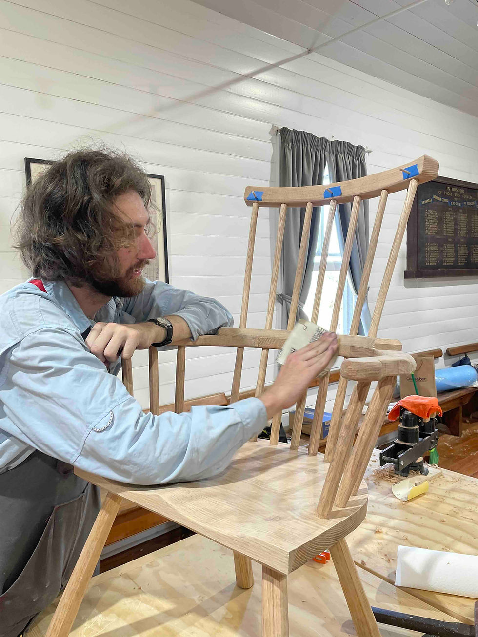 Thumbnail: Lost Art Press 7 Stick Chair Kit WITH Stretchers